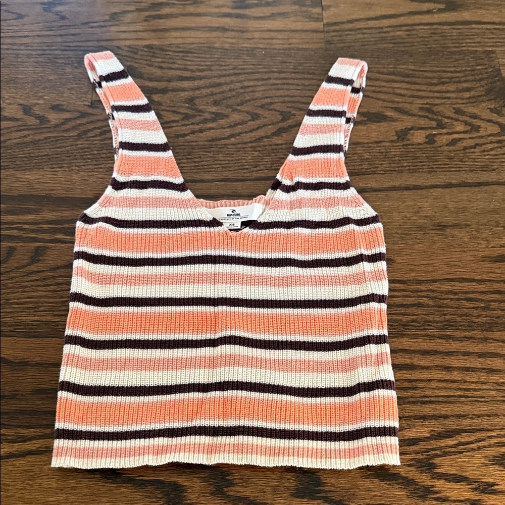 Rip Curl Multicolor Striped Tank Top